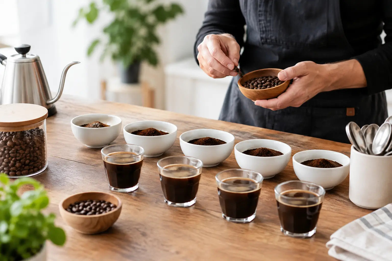 Kaffeeverkostung zuhause vorbereiten in 7 Schritten