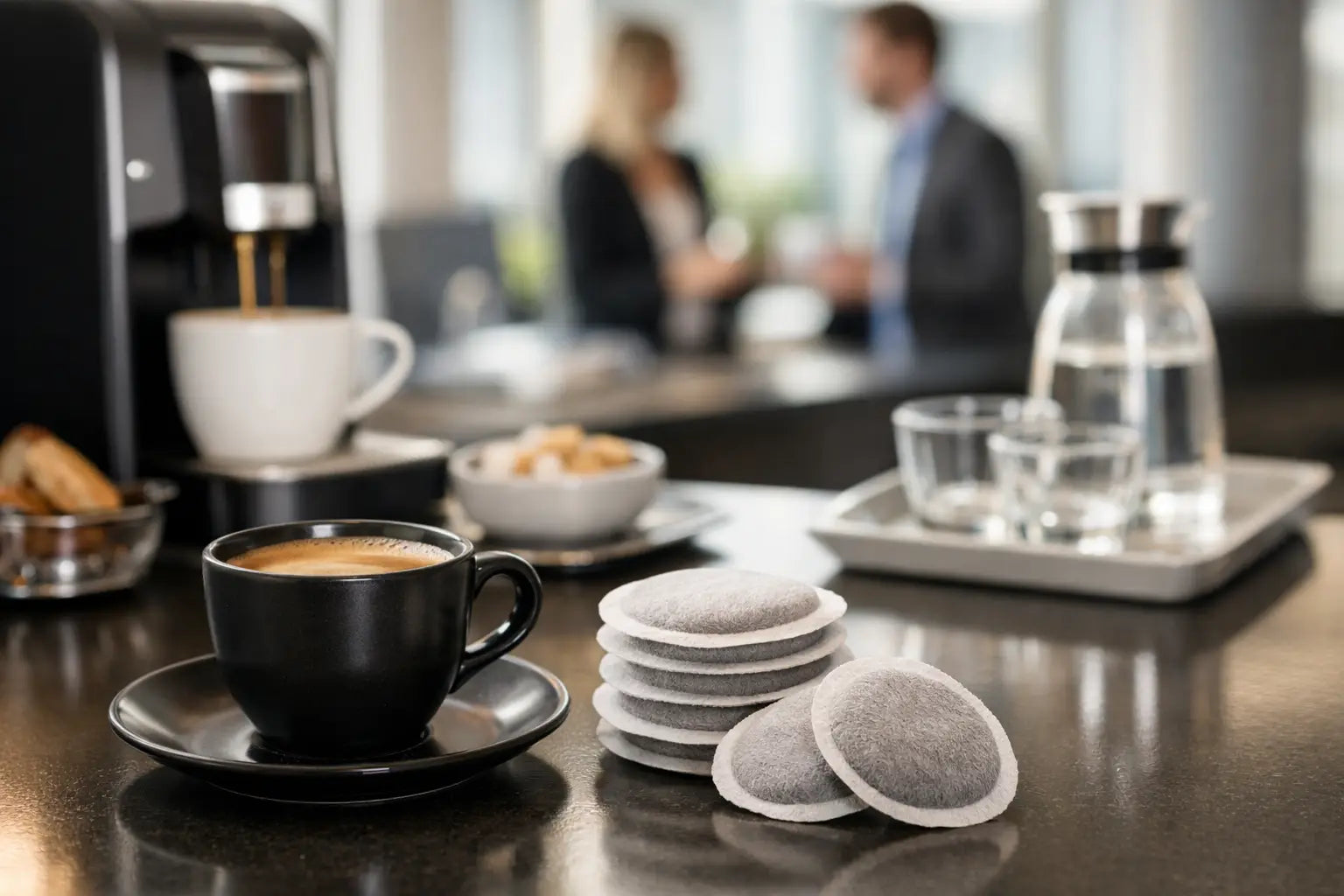 Premium-Kaffeepads fürs Büro, die Eindruck machen