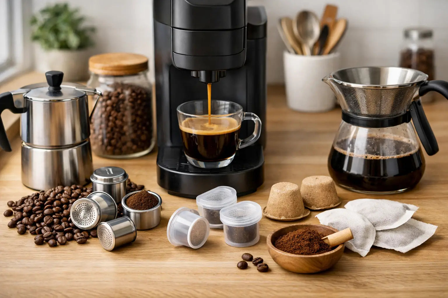 Die besten Kaffee-Kapsel-Alternativen für zuhause