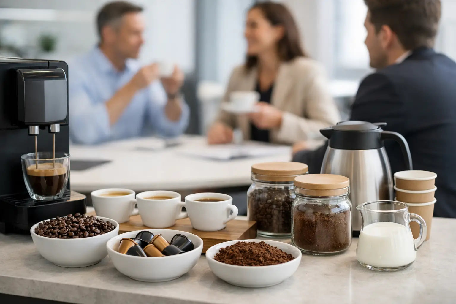 Bürokaffee mit Probe einführen - so klappt’s