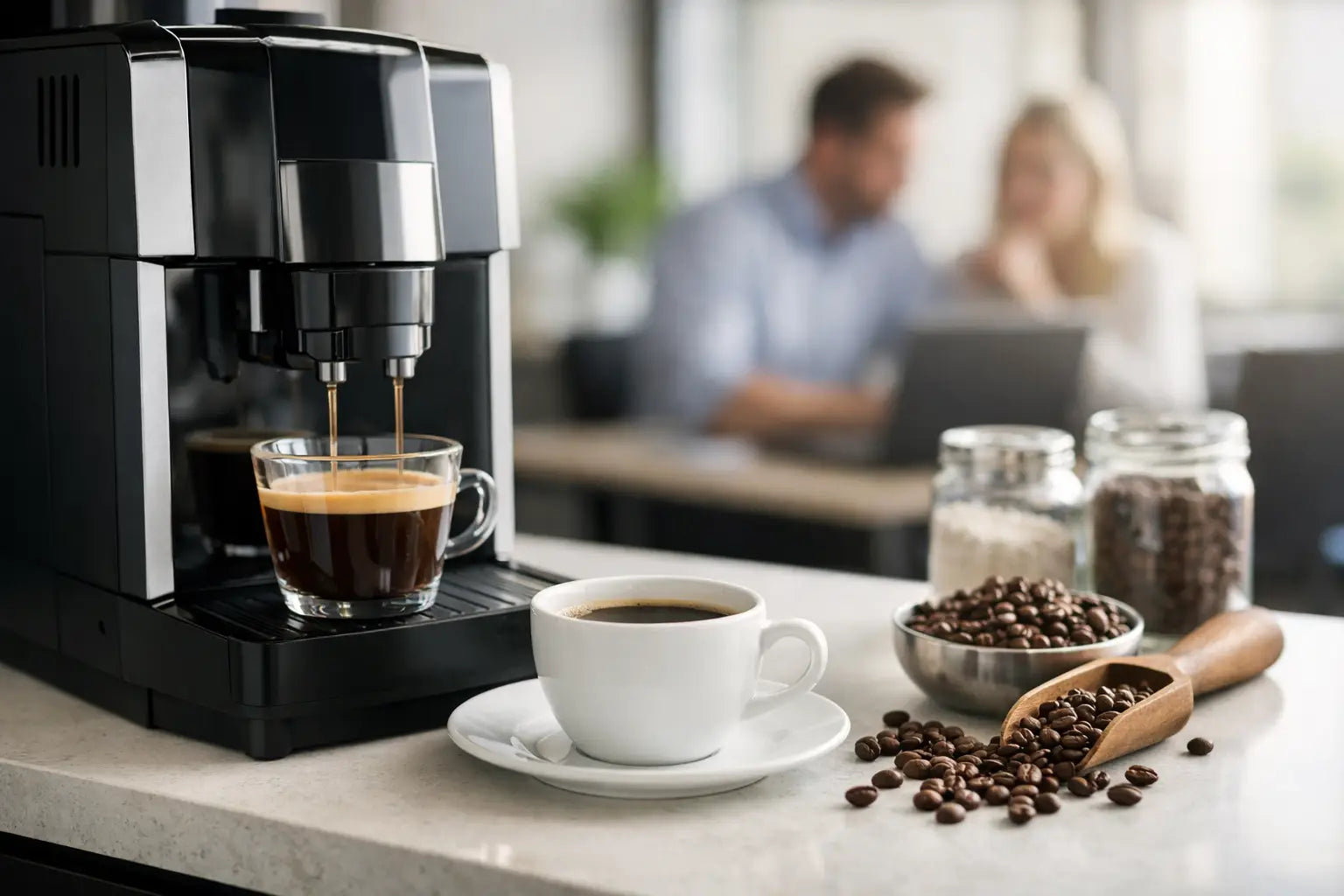 Kaffee für Vollautomaten im Büro richtig wählen