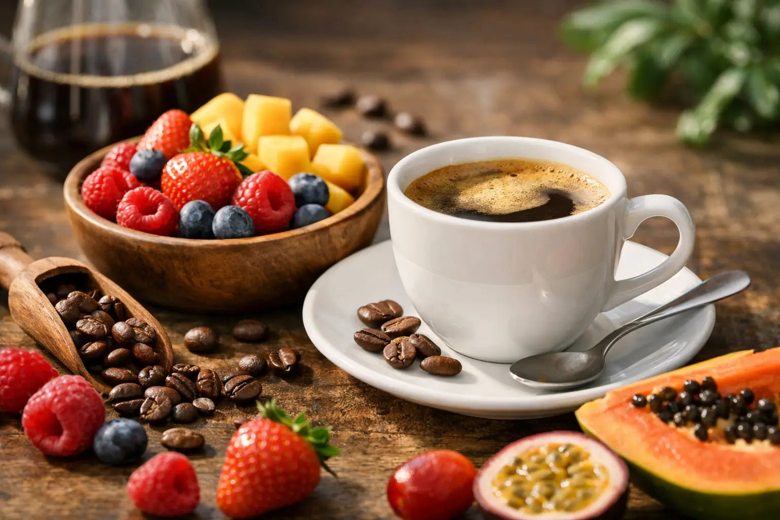 Kaffee mit fruchtigen Noten richtig genießen
