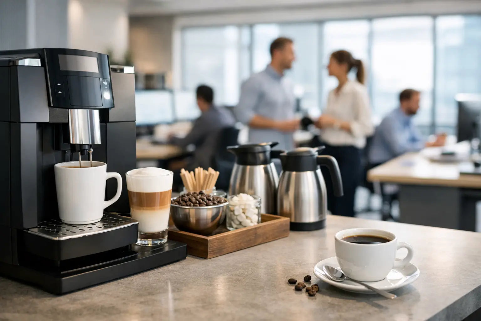 Ratgeber für Kaffee im Großraumbüro, der wirkt