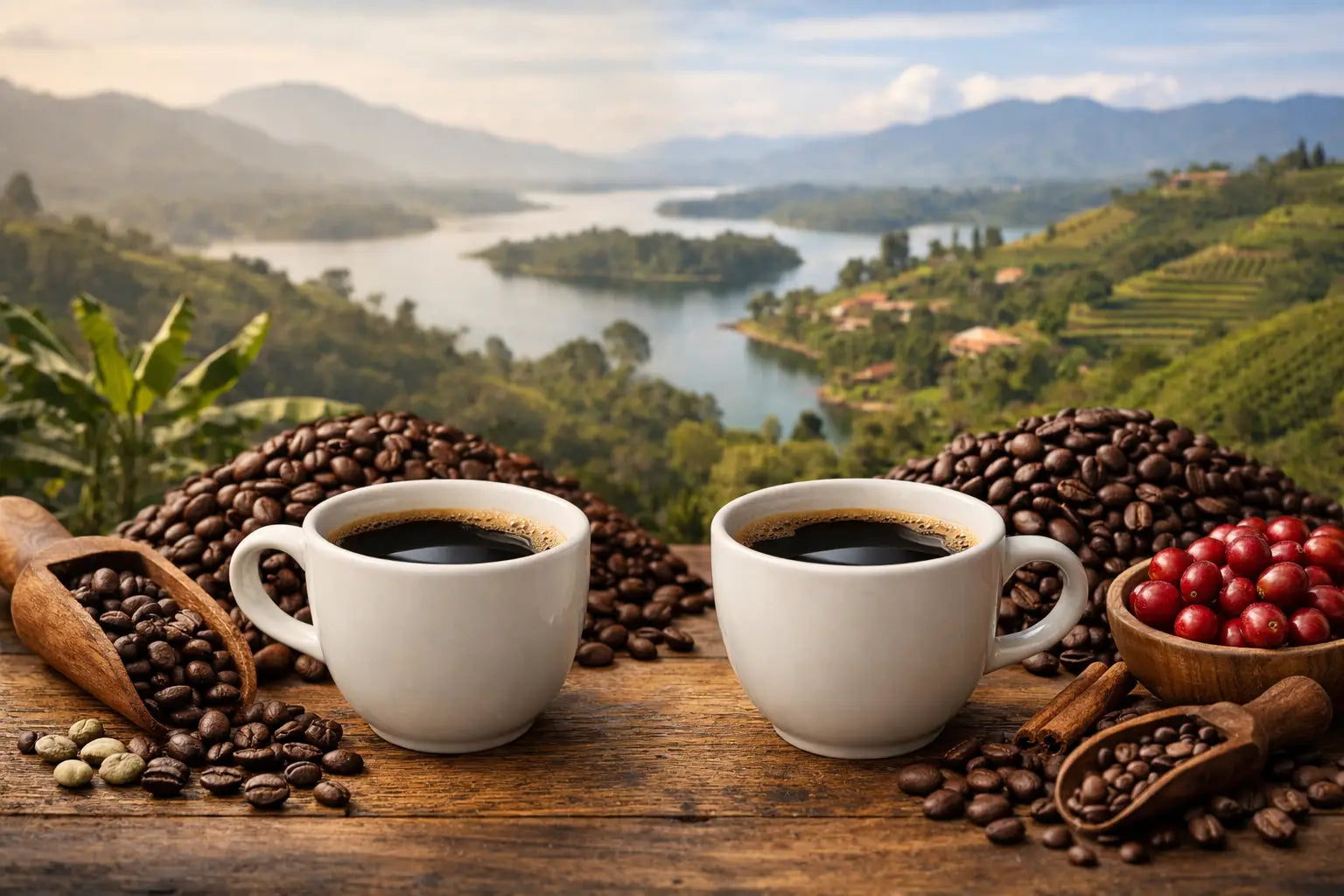 Uganda Kaffee vs Kolumbien: Was schmeckt besser?