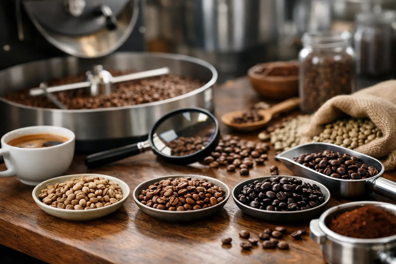 Kaffee nach Röstprofil finden leicht gemacht