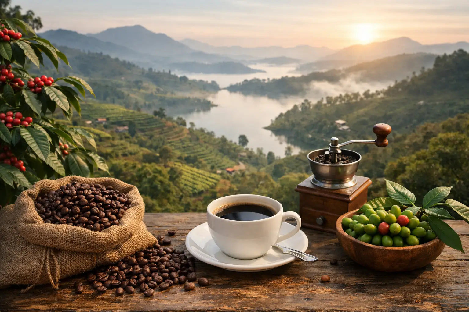 Leitfaden zu Ugandas Kaffeeregionen für Genießer