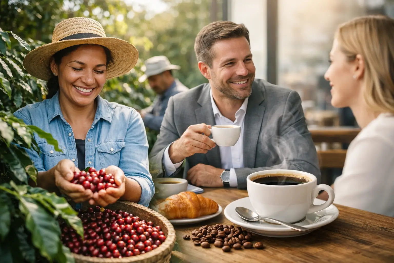 Wie fairer Kaffee wirkt - bei Mensch und Genuss