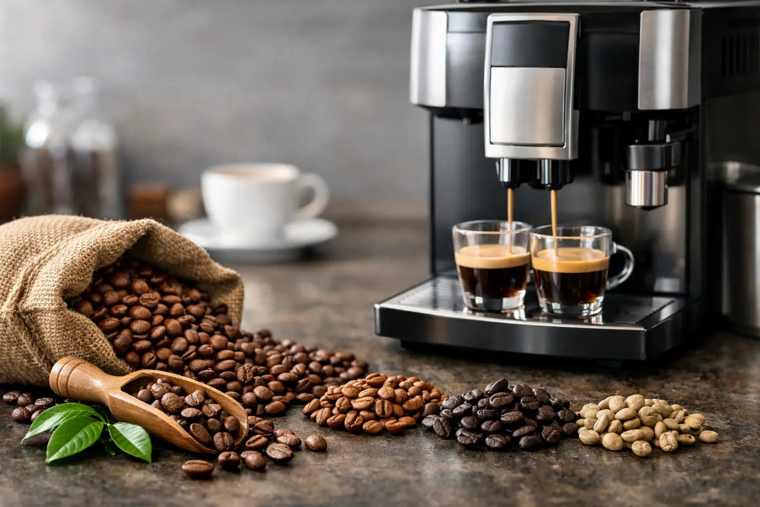 Welche Kaffeebohnen für Vollautomaten?