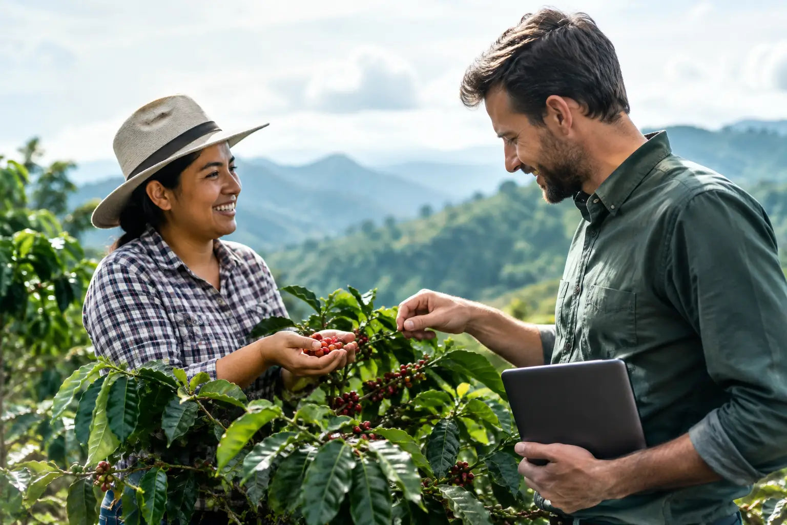 Farmerpartner Programm Erfahrungen im Kaffee