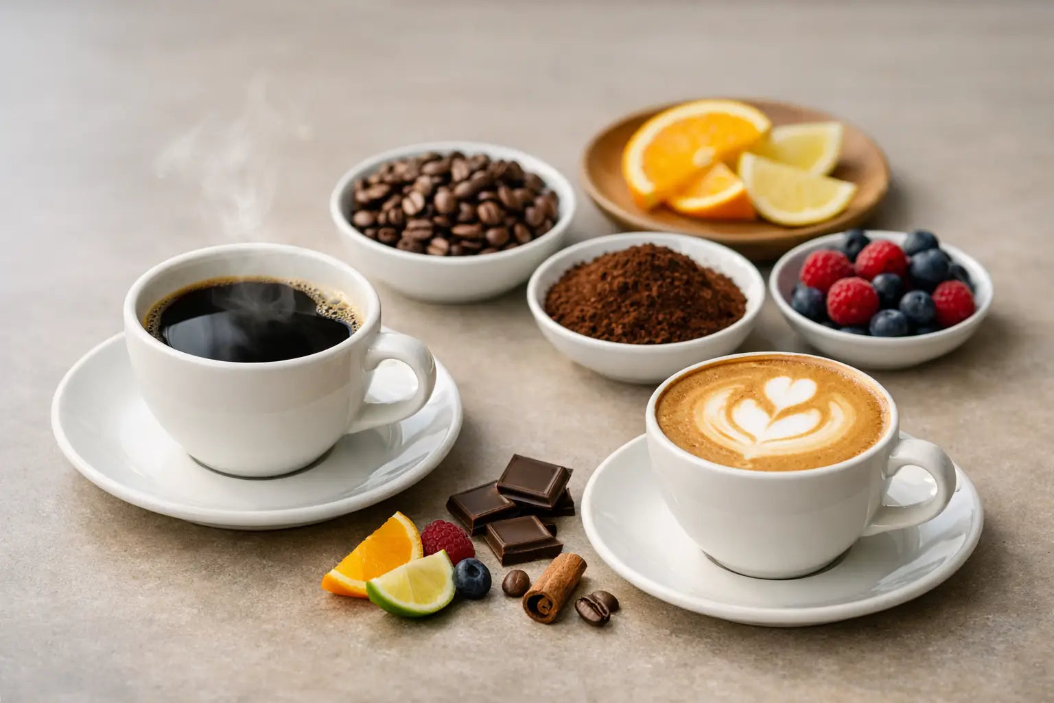Kaffee nach Geschmacksprofil auswählen lernen