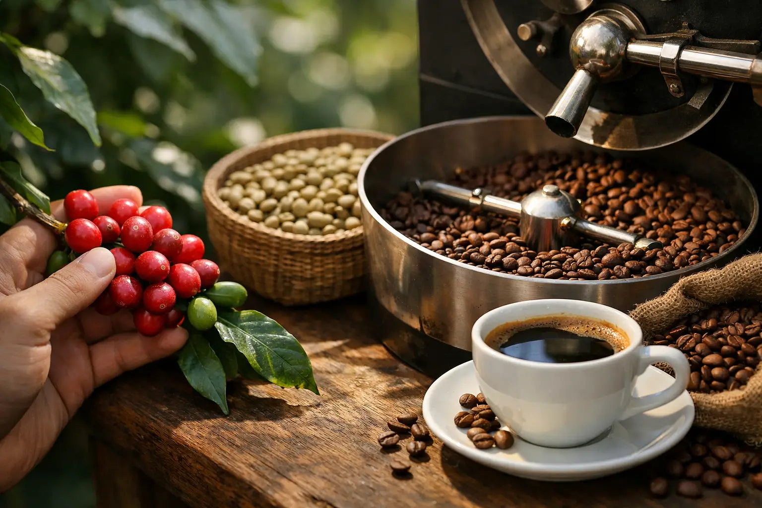Wie entsteht Specialty Kaffee von der Kirsche?